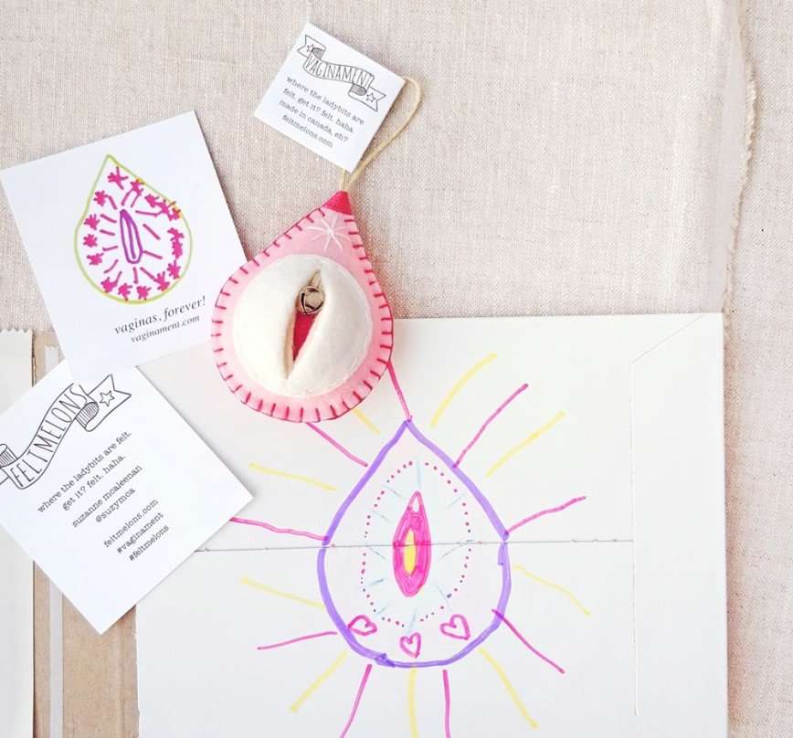 Новогодние вагины, или Как креативно украсить елку