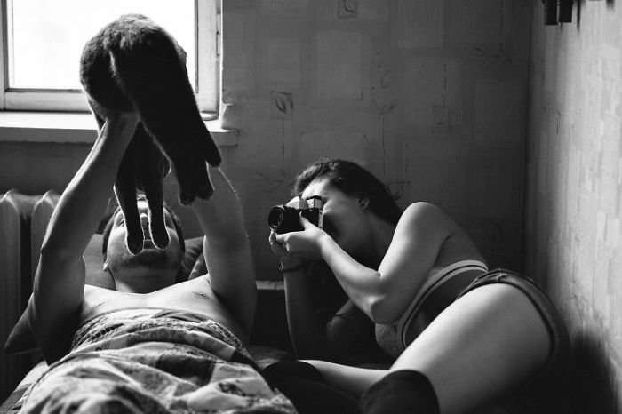 Непринужденные фотографии влюбленных