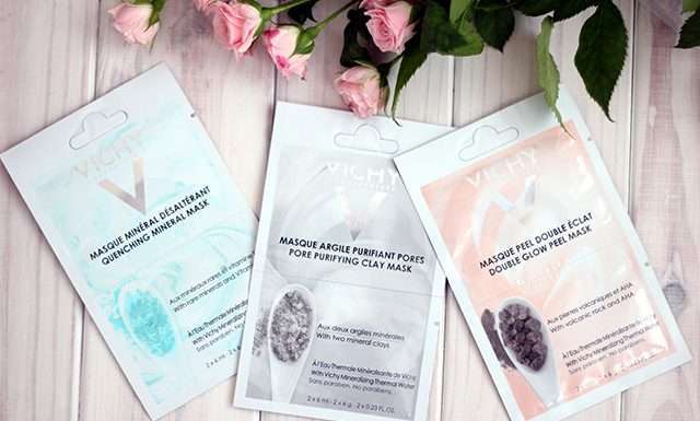 Три нові маски для обличчя Vichy — огляд та відгуки