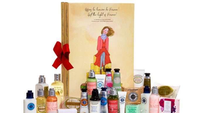 Адвент-календар loccitane Advent Calendar 2017 — наповнення