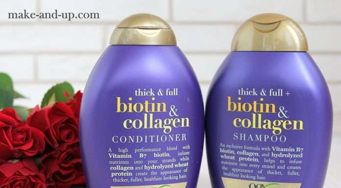 Догляд за волоссям з колагеном і біотином від OGX