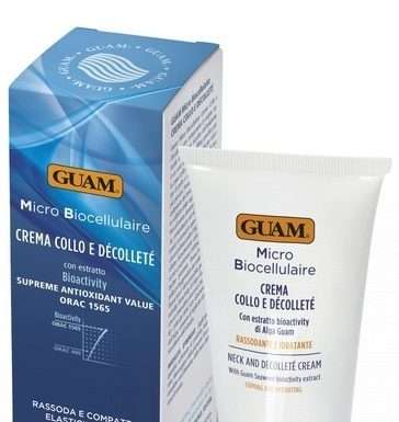 Крем для шиї GUAM Micro Biocellulaire Neck and Decollete Cream — відгук