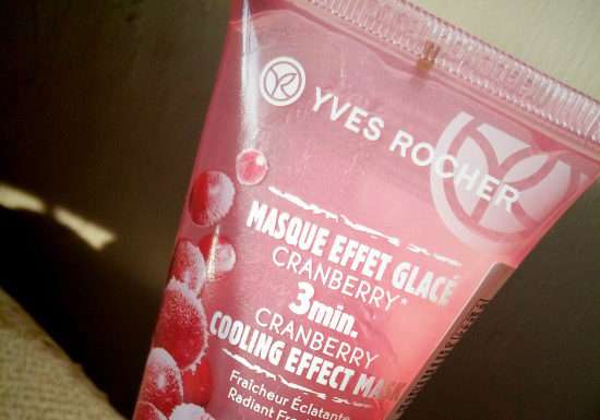 Yves Rocher Cranberry Cooling Effect Mask — огляд та відгуки