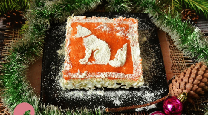 Новорічний салат собачка пять смачних рецептів з фото і відео