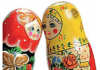 Символи Росії: матрьошка.
