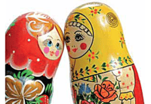Символи Росії: матрьошка.