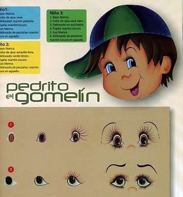 Очі текстильної ляльки.