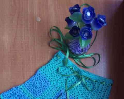 Спідниця для дівчинки гачком. Робота ольги андрєєвої