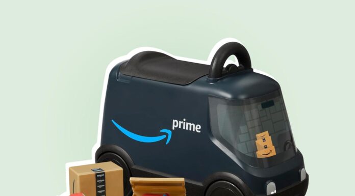 Маленький Amazon Delivery Van: Игрушка-хит сезона, которая покорит сердца малышей