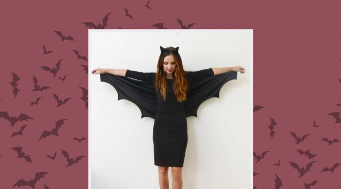 Ведьмина изысканность за считанные мгновения: Костюм летучей мыши своими руками