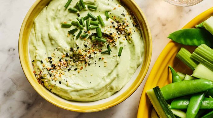 Кремовий Діп із Творога: Високобілковий Перекус