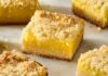 Тропічний акцент: Як приготувати лимонно-кокосові батончики з крихтою
