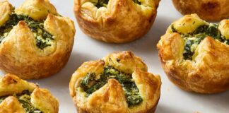 Шпинат і Фета у Повітряних Пиріжках: Просте Посібник до Хрумких, Ароматних Ласощів