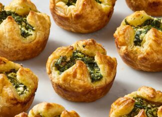 Шпинат і Фета у Повітряних Пиріжках: Просте Посібник до Хрумких, Ароматних Ласощів