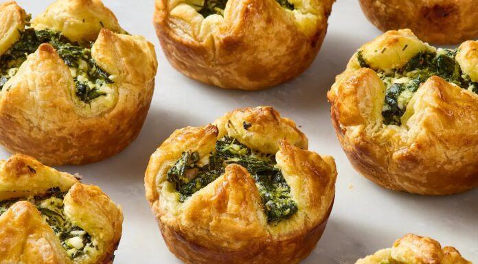Шпинат і Фета у Повітряних Пиріжках: Просте Посібник до Хрумких, Ароматних Ласощів