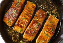 De 20 minuten durende oplossing voor vermoeidheid bij een doordeweeks diner: Honing-Knoflookzalm