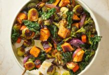 Ensalada de otoño en sartén de Jennifer Garner: un alimento básico de verduras asadas