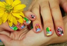 DIY-манікюр: наклейки для нігтів проти смужок з лаком